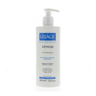 Uriage Xémose Fragrance-Free Emollient Milk for Dry, Rough & Irritated Skin 400ml