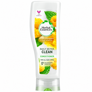 Herbal Essences Daily Detox Clean Golden Raspberry & Mint Conditioner 400ml