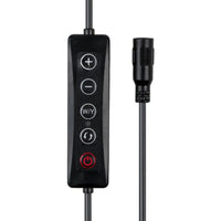 LED Arched Table Lamp For Manicurists, Makeup Artists Black 61.5*29.5*5.5CM