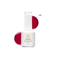 Burgundy Meta Nail Color 5