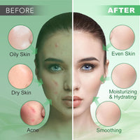 Jelly Mask Powder for Facials, Hydrating & Moisturizing Jelly Face Mask Skin Care Aloe Vera