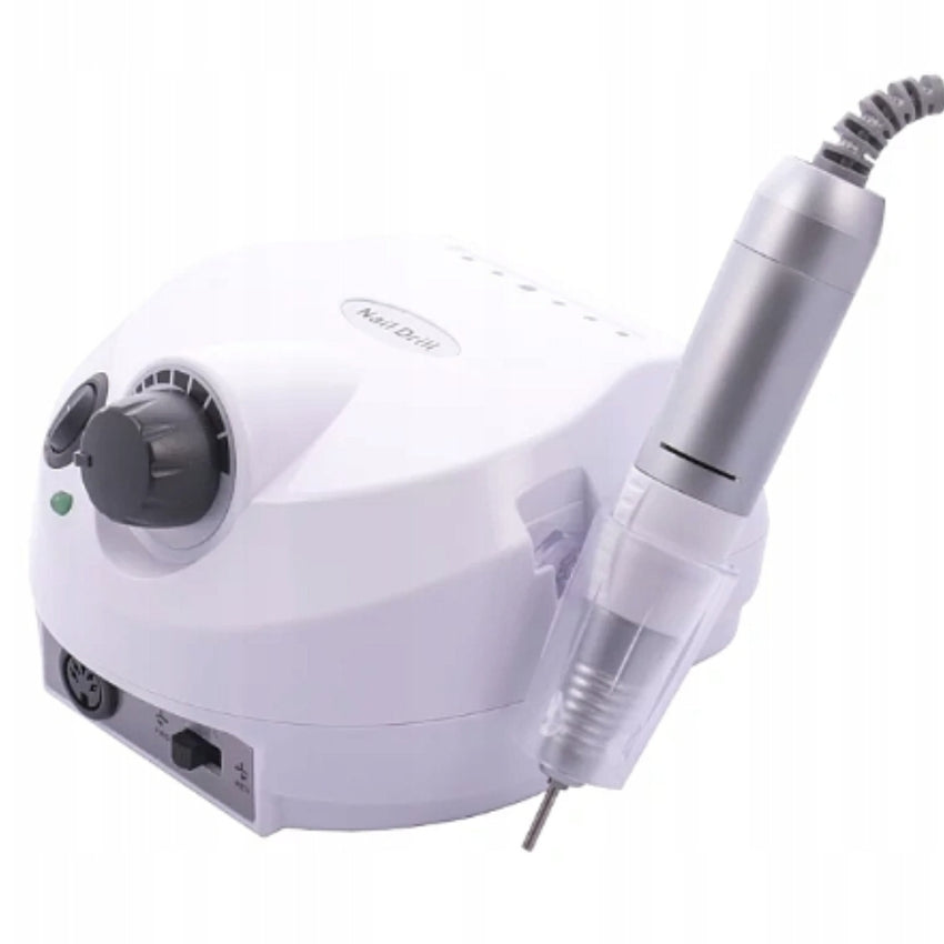 Nail File 30000RPM Electric Nail File Machine with Pedal and 6 Nail Sanders for Manicure at Salon and Home