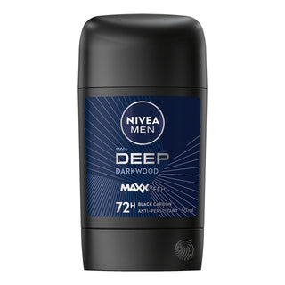 Nivea Men Deep MaxxTech Darkwood Stick with Black Carbon 72H 50ml