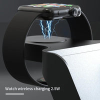 6 In 1 MXA15W Magnetic Wireless Charger