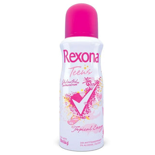 Rexona Teens Unlimited 24h Protection Tropical Energy 108ml