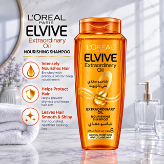 L’Oréal Paris Elvive Extraordinary Oil Nourishing Shampoo 400ml