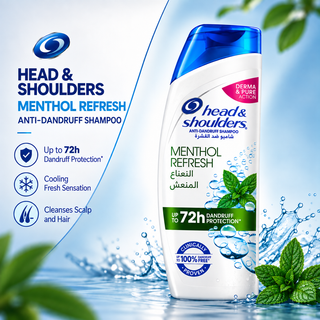 Head & Shoulders Menthol Refresh Anti-Dandruff Shampoo 400ml