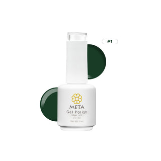 Forest Green Meta Nail Color 1