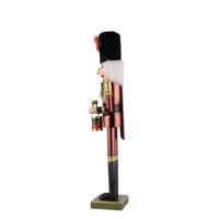 Christmas Nutcracker Pink Nutcracker Christmas Decor Wooden Nutcracker Figures Christmas Nutcracker