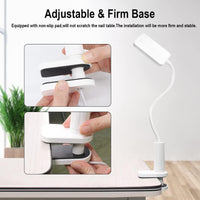 wenxintek 2 in 1 LED UV Nail Lamp Light with Gooseneck and Clip,Flexible Flash Cure Nail Lamp for Curing Acrylic Nails Gel Polish,Nail Desk Lamp for Reading,Manicure Salon Nail DIY Tool, USB Cable