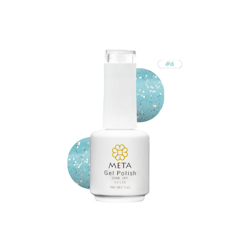 Silver Diamond Series Meta Nail Color 6