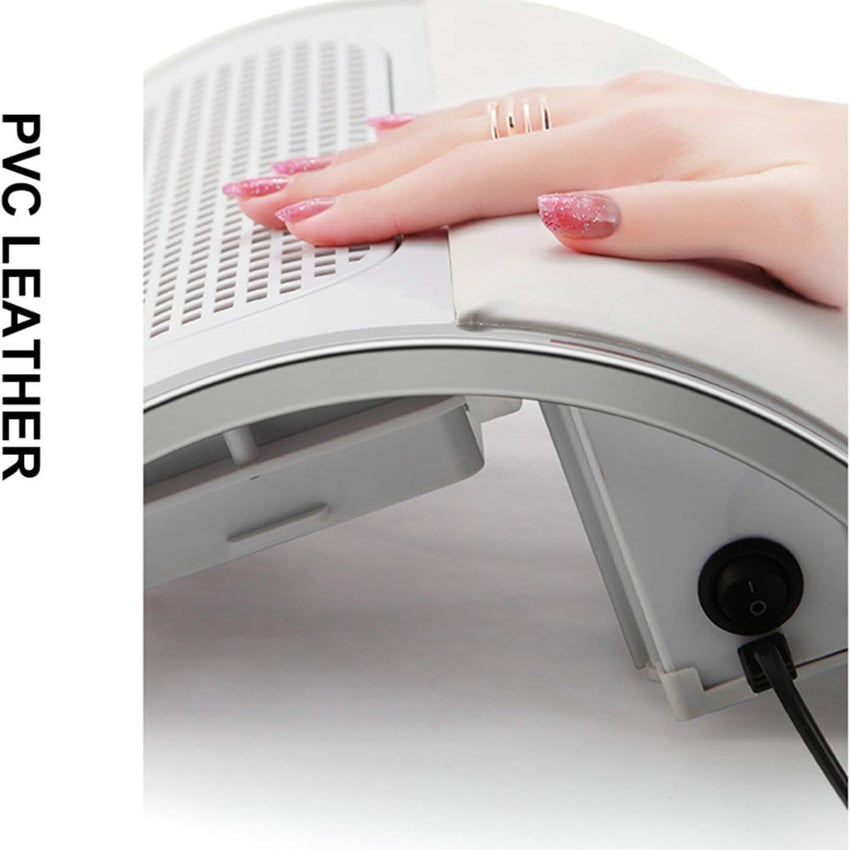 40W Table Vacuum Cleaner for Professional Manicure, Nail Dust Collector, Cleaning Tool for Nail Art with 3 Fans