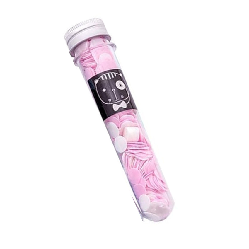 Soft Paper Soap Flower Design Tube Shape Bottle Paper Soap Clean Soft soap bath For Travel