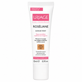 Uriage Eau Thermale Roséliane Tinted Emulsion for Redness-Prone Sensitive Skin – Natural Golden 02 15ml