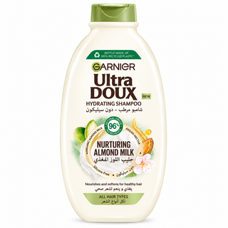 Garnier Ultra Doux Hydrating Shampoo with Nurturing Almond Milk & Argan Nectar 600ml