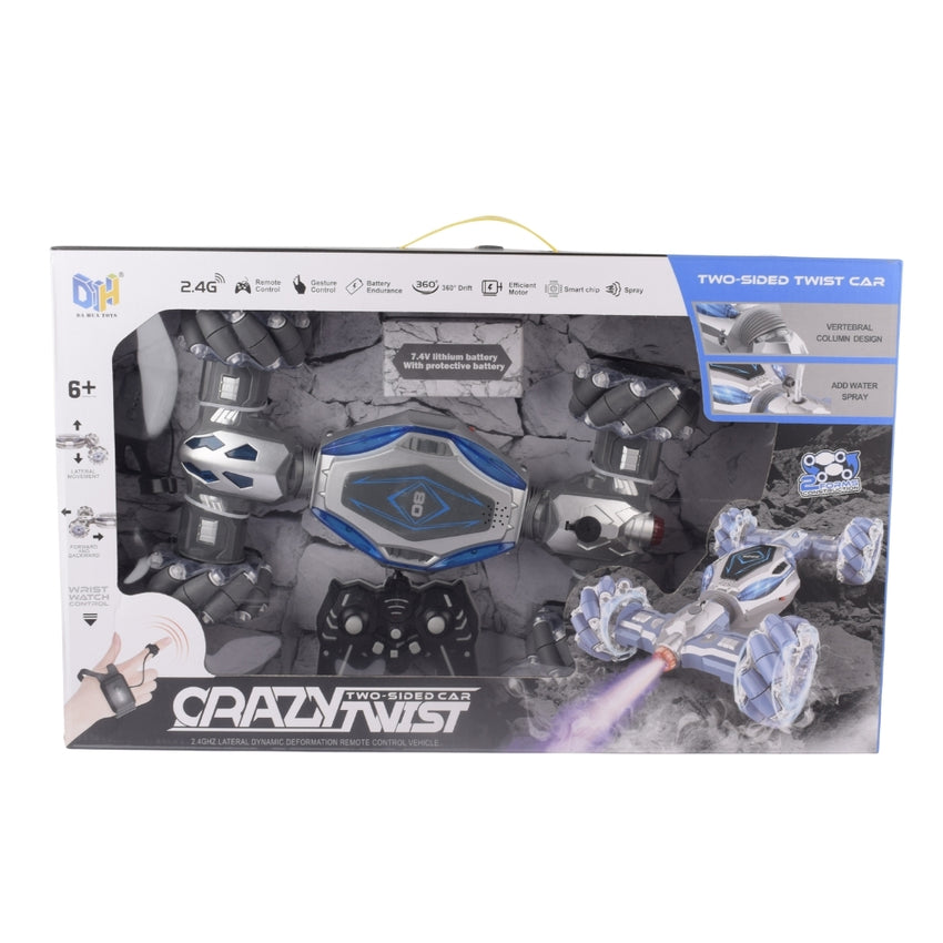 Crazy Twist Two-Sided RC Stunt Car with Gesture Control