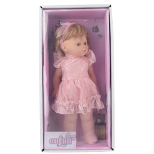 Cufan Fashion Doll in Pink Lace Dress