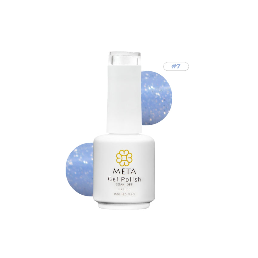 Silver Diamond Series Meta Nail Color 7