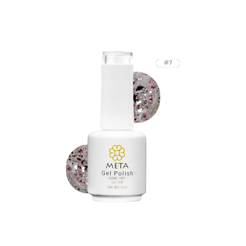 Magic Foil Liquid Builder Gel Meta Nail 7