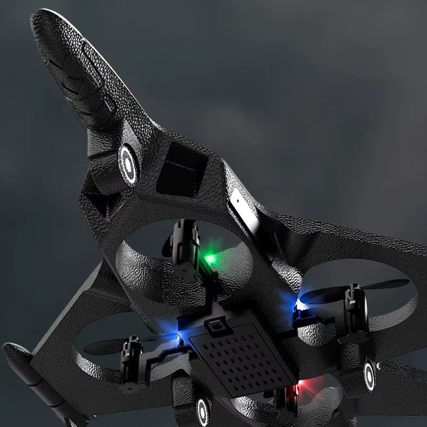 RC Jet Plane for Kids – 6-Axis Gyro, Auto Hover, 3D Stunts for 5 year + Blue