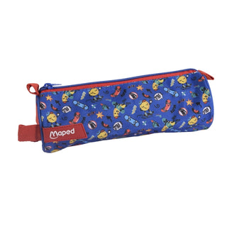 Maped Gamer-Themed Cylindrical Pencil Case