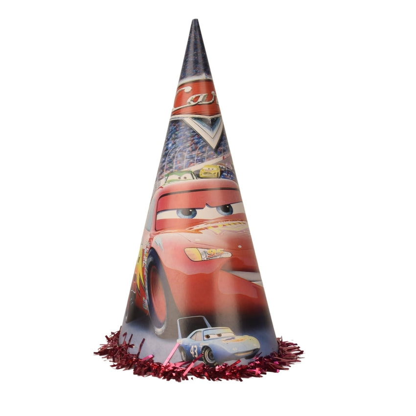 Mc Queen Party Cone Hat, One Size