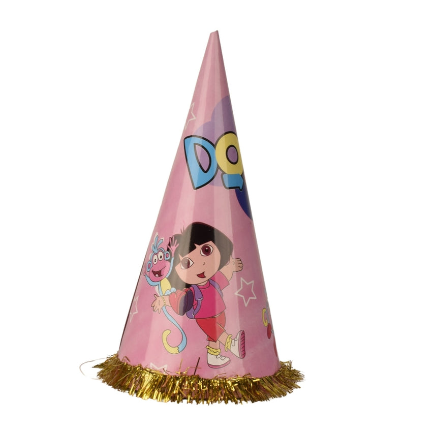 Dora Party Cone Hat, One Size