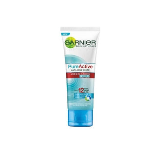 Garnier Pure Active Anti-Acne White Foam Facial Cleanser 100ml
