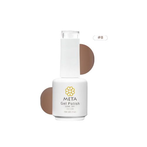 Solid Color Liquid Builder Gel Meta Nail 8