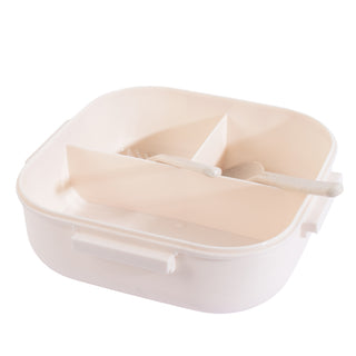 Exsport Peige Lunch Box with Built-in Utensil Compartment