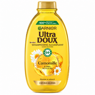 Garnier Ultra Doux Illuminating Shampoo with Chamomile & Flower Honey 600ml