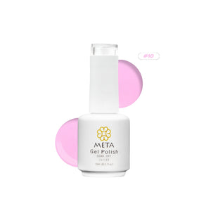 Tinted Pink Meta Nail Color 10
