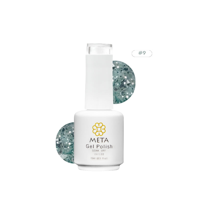 Magic Foil Liquid Builder Gel Meta Nail 9