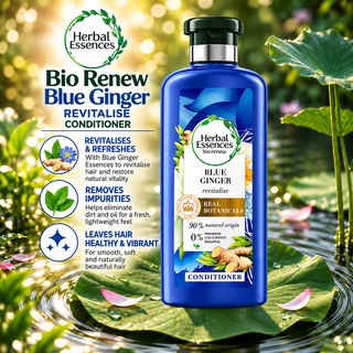 Herbal Essences Bio Renew Blue Ginger Revitalise Conditioner 400ml
