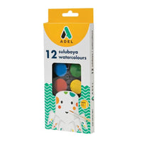 ADEL Water Colour Paint 12 Tablets