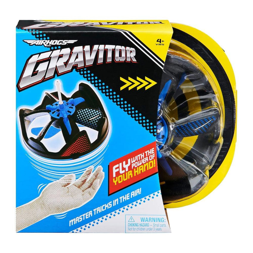 Air Hogs Gravitor With Trick Stick, USB Rechargeable Flying Toys, Drones For Kids 4 And Up