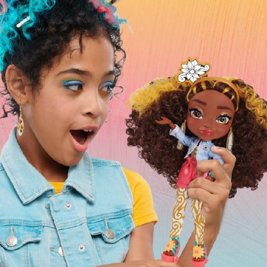 Art Squad Vannah 10 Inch Doll & Accessories With Diy Craft Painting Project, Kids Toys For Ages 3 Up By Just Play