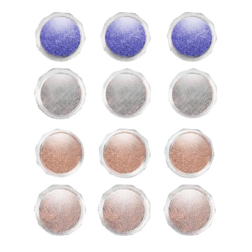 Artistic Silver Glitter set