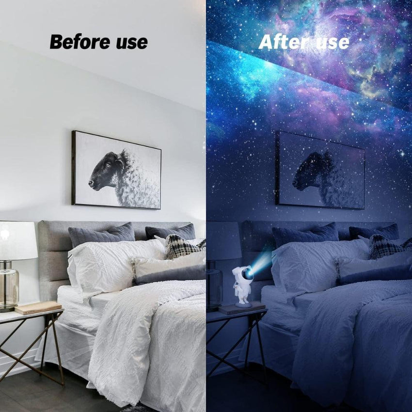 Astronaut Starry Sky Projector 360° Galaxy Starry Projection