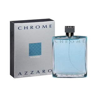 Azzaro Chrome Eau De Toilette Spray, Cologne For Men, 6.80 Oz