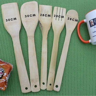 Bamboo Kitchen Tools 4 Pcs Purely Natural