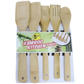 Bamboo Kitchen Tools 4 Pcs Purely Natural