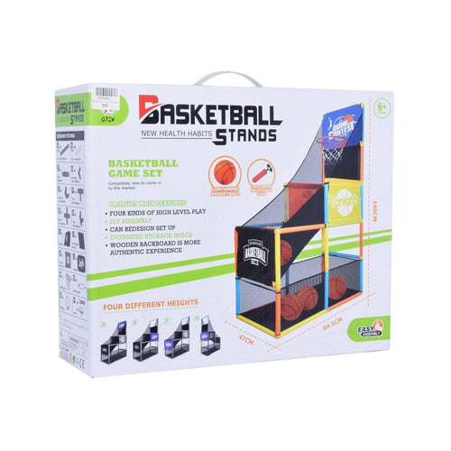 Basketball Game Set Stand with Counter (Dimensions: 140cm x 89.5cm x 47cm)
