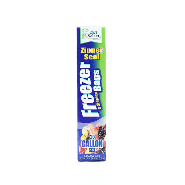 Best Select Freezer 20 Bag Gallon