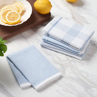 Better Homes & Gardens 2 Pcs Oversized Dish Cloth Set, Gray Linen