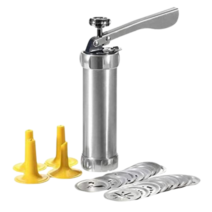 Biscuits Stainless Steel Cookie Press Machine With 20 Shapes