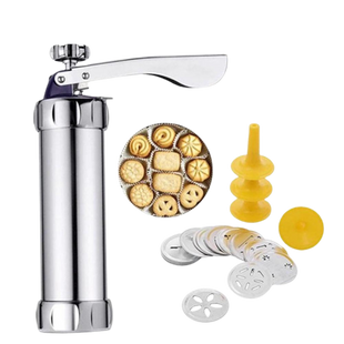 Biscuits Stainless Steel Cookie Press Machine With 20 Shapes