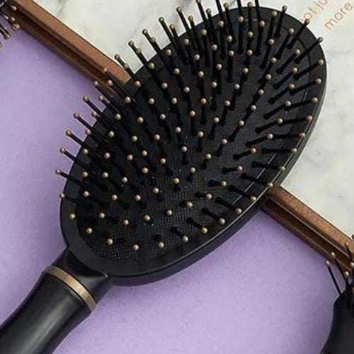 Black Scalp Massage Smooth Hair Brush