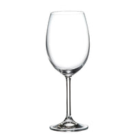 Bohemia Crystal White Wine Glass Colibri Collection Set Of 6