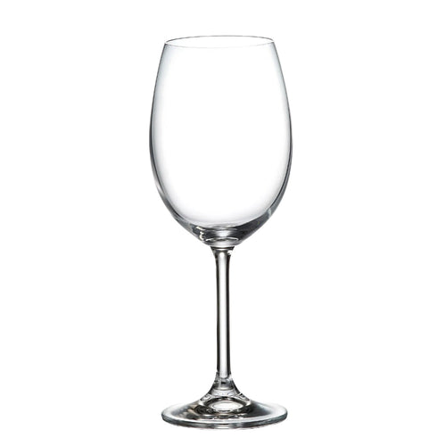 Bohemia Crystal White Wine Glass Colibri Collection Set Of 6